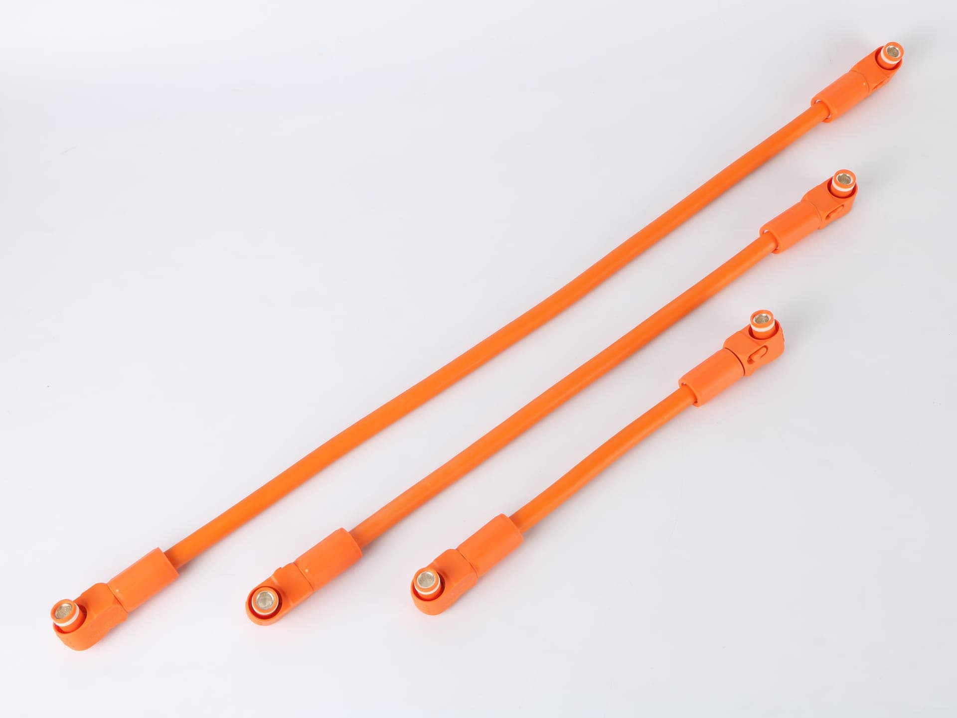 Terminated high voltage cable assembly